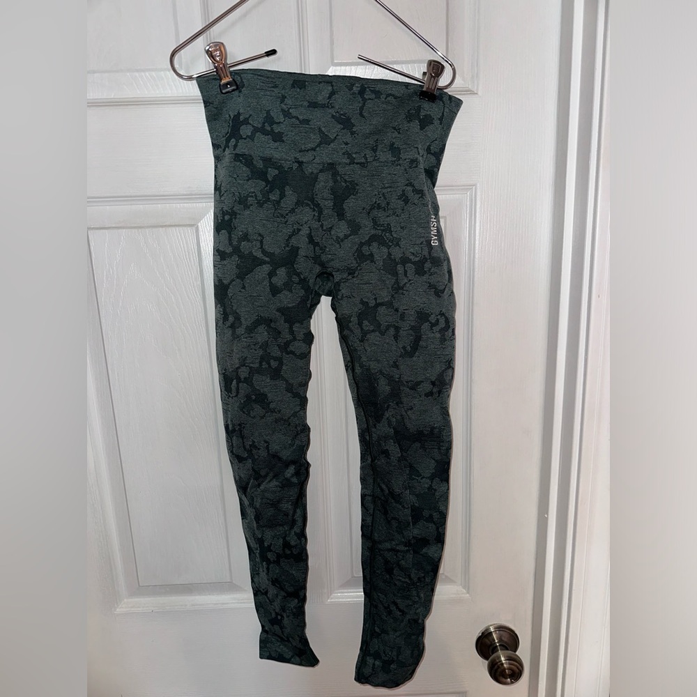 Gymshark camo leggings worn twice